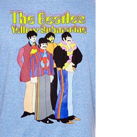 The Beatles Yellow Submarine rock Official T-Shirt 2XLT B&T NWT - Picture 2 of 3